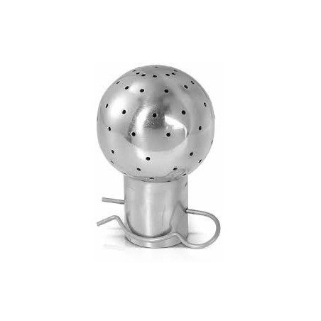 Bola de limpieza 360º Inoxpa A-316L diametro 50 mm. tubo 20x22 mm. con pasador