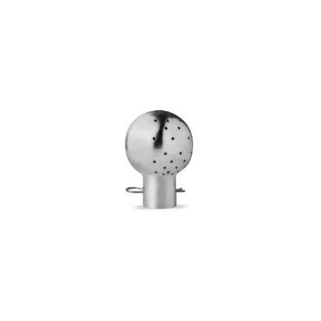 Bola de limpieza 180º Inoxpa A-316L diametro 65 mm. tubo 26x28 mm. con pasador