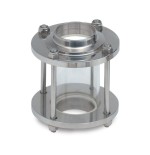 Mirilla tubular DIN soldar-soldar Inoxpa A-316L DN-40 EPDM FDA