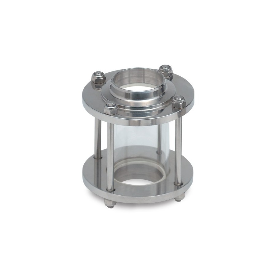 Mirilla tubular DIN soldar-soldar Inoxpa A-316L DN-65 EPDM FDA Mirilla tubular DIN soldar-soldar Inoxpa A-316L DN-65 EPDM FDA
