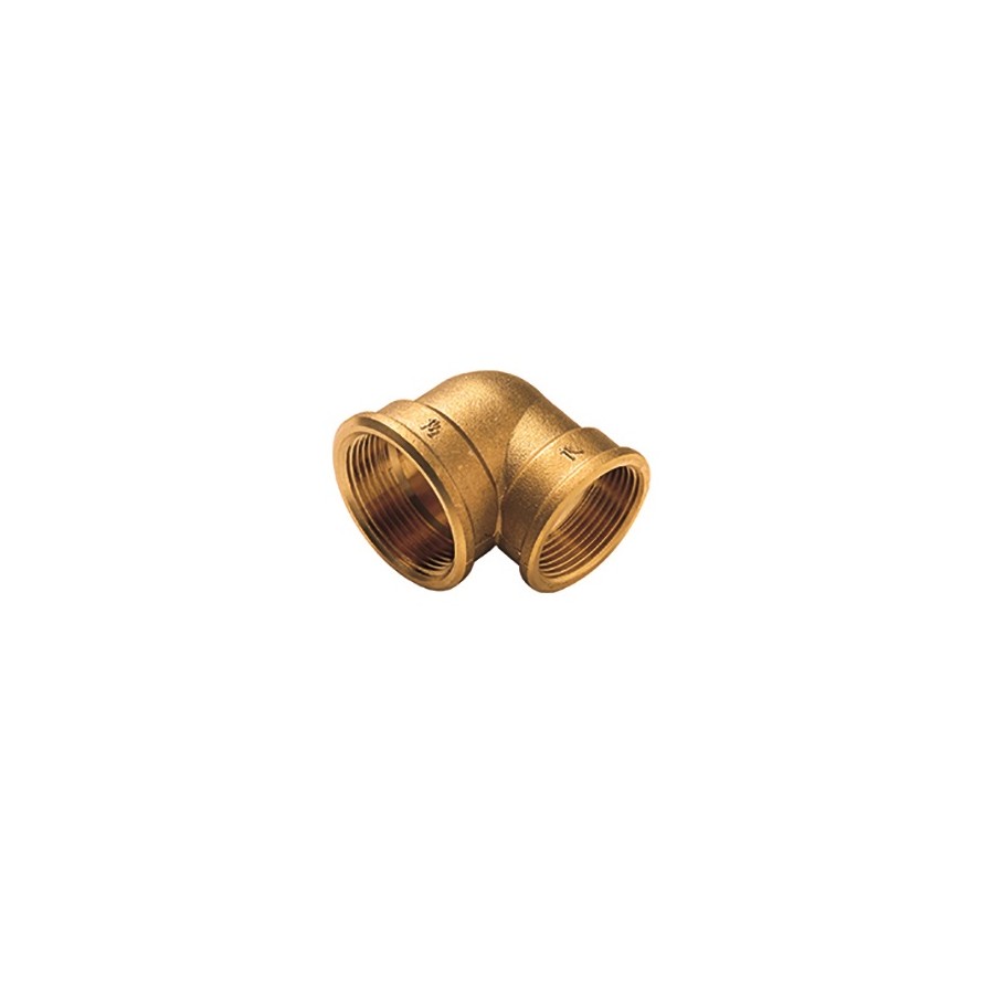 Codo reducido 90º H-H laton Figura 90 1/2"x3/8" Codo reducido 90º H-H laton Figura 90 1/2"x3/8"