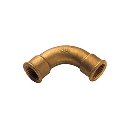 Curva 90º H-H laton Figura 2 1-1/4"