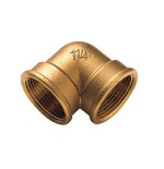 Codo 90º H-H laton Figura 90 3"