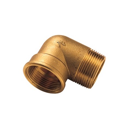 Codo 90º M-H laton Figura 92 2-1/2"