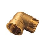 Codo 90º M-H laton Figura 92 2-1/2"