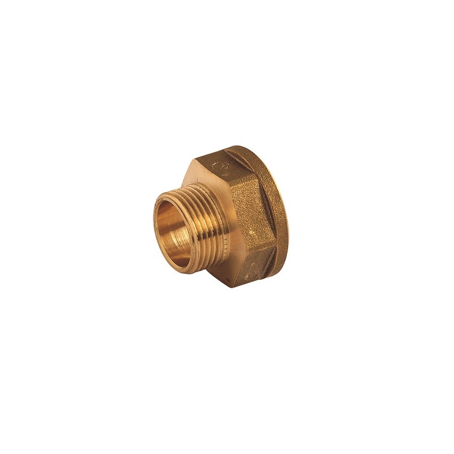 Racor Marsella reducido M-H laton Figura 246 1"x2"
