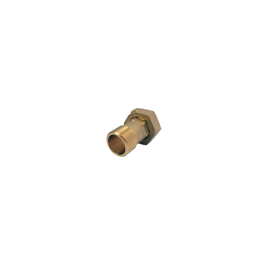 Racor contador laton Figura 317 1/2"Mx7/8"H