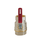 Valvula de esfera Baxi serie Cubo laton con rosca 3/8"
