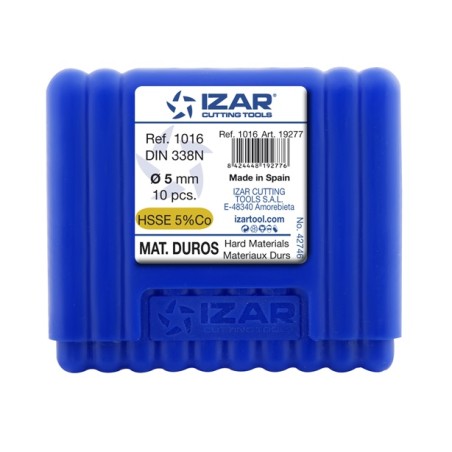 Broca HSS Co DIN-338N Izar 1016 2,80 mm art. 20209