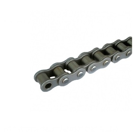 Cadena de rodillos simple 16B-1 acero ISO DIN 8187 paso 1" (caja 5 mts.)