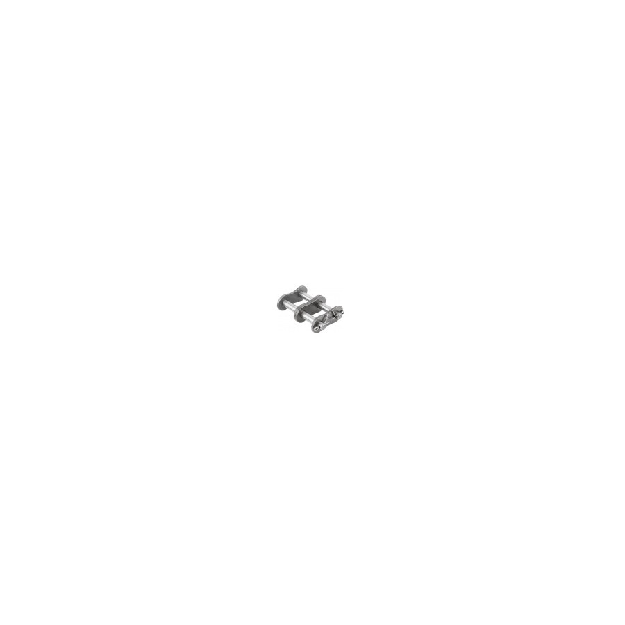 Union recta cadena doble 06B-2 acero ISO DIN 8187 paso 3/8" Union recta cadena doble 06B-2 acero ISO DIN 8187 paso 3/8"