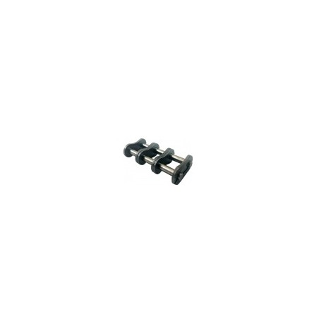 Union recta cadena triple 20B-3 acero ISO DIN 8187 paso 1-1/4"