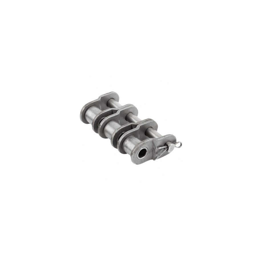 Union acodada cadena triple 32B-3 acero ISO DIN 8187 paso 2" Union acodada cadena triple 32B-3 acero ISO DIN 8187 paso 2"