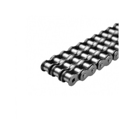 Cadena de rodillos triple 08B-3 acero inoxidable paso 1/2" (caja 5 mts.)