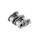 Union acodada cadena doble 06B-2 acero inoxidable paso 3/8"
