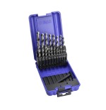 Juego de brocas DIN-338 19 ud. Izar 1-10X0,50 HSS split point C (1013) art.18808