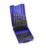 Juego de brocas DIN-338 19 ud. Izar 1-10X0,50 HSS Co Inox (1020) art.24636
