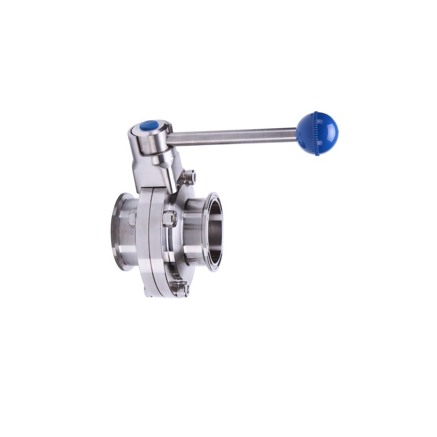 Valvula de mariposa A480 OD clamp-clamp Inoxpa A-316L DN-2-1/2" EPDM FDA sin maneta Valvula de mariposa A480 OD clamp-clamp Inoxpa A-316L DN-2-1/2" EPDM FDA sin maneta