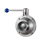 Valvula de bola A640 DIN macho-soldar Inoxpa A-304L DN-25 EPDM FDA sin maneta