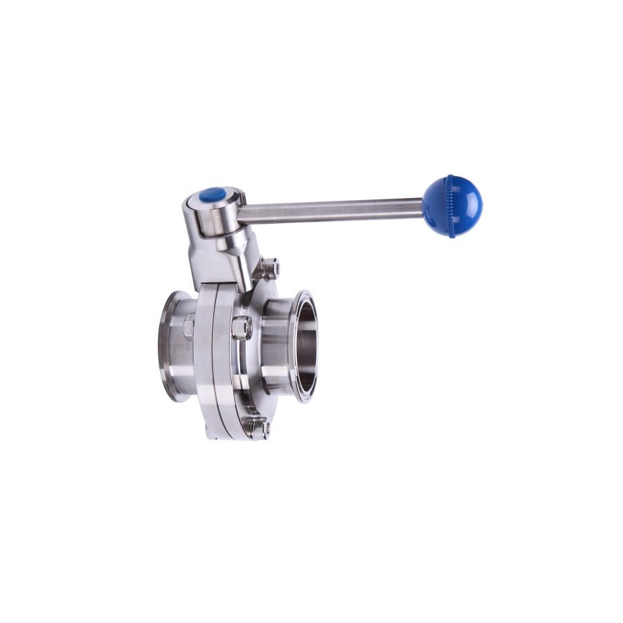 Valvula de bola A640 OD clamp-clamp Inoxpa A-316L DN-3" EPDM FDA sin maneta Valvula de bola A640 OD clamp-clamp Inoxpa A-316L DN-3" EPDM FDA sin maneta