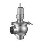 Valvula de alivio DIN soldar-soldar Inoxpa A-316L DN-65 EPDM FDA 0-6 bar sin maneta