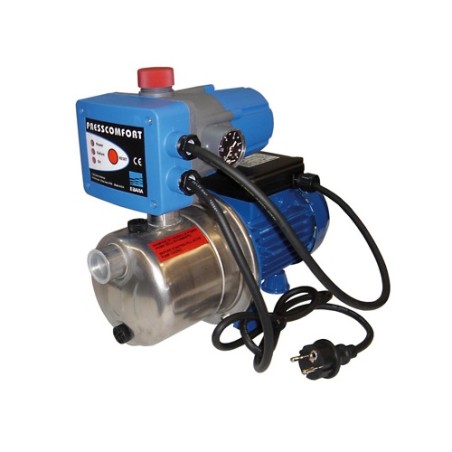 Grupo de presion con Presscomfort Ebara modelo JEXM 150G 1.1 KW. 230 V.