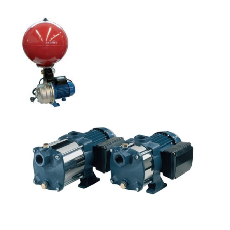 Grupo de presion con hidrosfera 24 l. Ebara modelo COMPACT AM/8G 0.6 KW. 230 V.