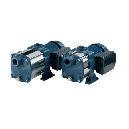 Grupo de presion con hidrosfera hor. Inox. 20 l. Ebara modelo COMPACT AM/10G 0.75 KW. 230 V.