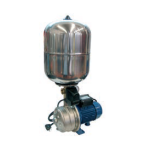 Grupo de presion con hidrosfera vert. Inox. 20 l. Ebara modelo CDXM 90/10G 0.75 KW. 230 V.