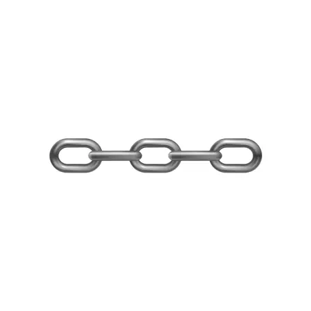 Cadena eslabon corto a/inox. A4 DIN-766 3 mm.