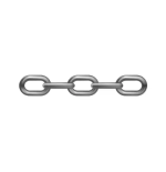 Cadena eslabon corto a/inox. A4 DIN-766 3 mm.