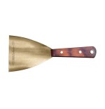 Espatula mango madera Ega Master 40x200 mm. antichispa Cu-Be codigo 36034