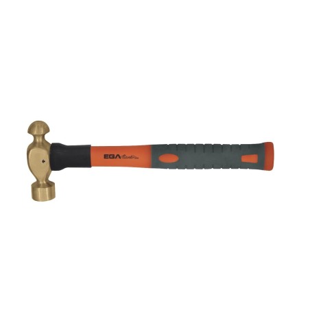 Martillo de bola mango fibra de vidrio Ega Master 1.100 gr. antichispa Cu-Be codigo 36068