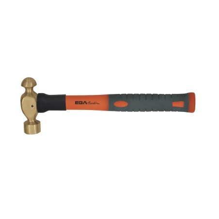 Martillo de bola mango fibra de vidrio Ega Master 200 gr. antichispa Al-Bron codigo 71743
