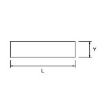 Cuña 180x50x19 mm. Ega Master antichispa Cu-Be codigo 70460