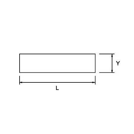 Cuña 230x40x20 mm. Ega Master antichispa Cu-Be codigo 70465