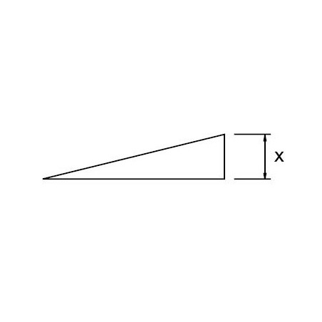 Cuña 300x50x40 mm. Ega Master antichispa Cu-Be codigo 70467