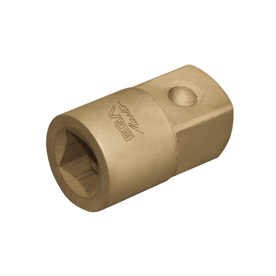Adaptador 3/4" (H) -1/2" (M) Ega Master antichispa Cu-Be codigo 70368 Adaptador 3/4" (H) -1/2" (M) Ega Master antichispa Cu-Be codigo 70368