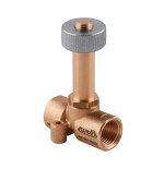 Electrovalvula Aignep accionamiento directo 2/2 N.O. 1/4" laton FKM 3 mm. 01F03203V0
