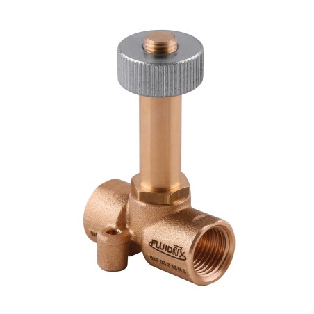 Electrovalvula Aignep accionamiento directo 2/2 N.O. 1/4" laton FKM 4 mm. 01F03204V0