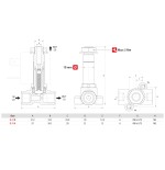 Electrovalvula Aignep accionamiento directo 3/2 N.C. 1/8" laton EPDM 2 mm. 01F02302E0