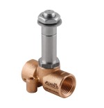 Electrovalvula Aignep accionamiento directo 3/2 N.O. 1/8" laton NBR 2,5 mm. 01F02425N0