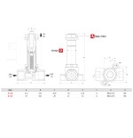 Electrovalvula Aignep accionamiento directo 3/2 N.O. 1/8" laton FKM 2,5 mm. 01F02425V0