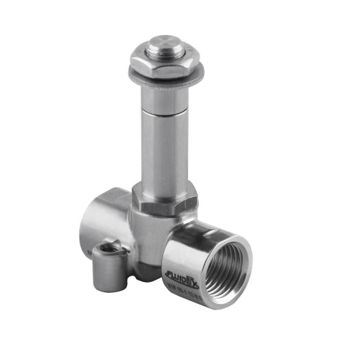 Electrovalvula Aignep accionamiento directo 2/2 N.C. 1/4" inoxidable NBR 2,5 mm. X1F03125N0