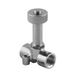 Electrovalvula Aignep accionamiento directo 2/2 N.O. 1/8" inoxidable FKM 2 mm. X1F02202V0