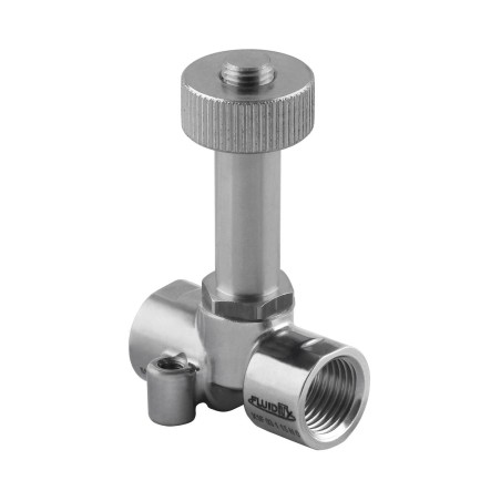Electrovalvula Aignep accionamiento directo 2/2 N.O. 1/4" inoxidable FKM 1,5 mm. X1F03215V0