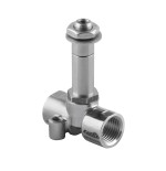 Electrovalvula Aignep accionamiento directo 3/2 N.C. 1/8" inoxidable FKM 4 mm. X1F02304V0