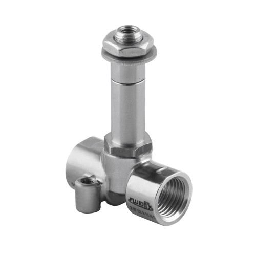 Electrovalvula Aignep accionamiento directo 3/2 N.C. 1/4" inoxidable EPDM 2 mm. X1F03302E0
