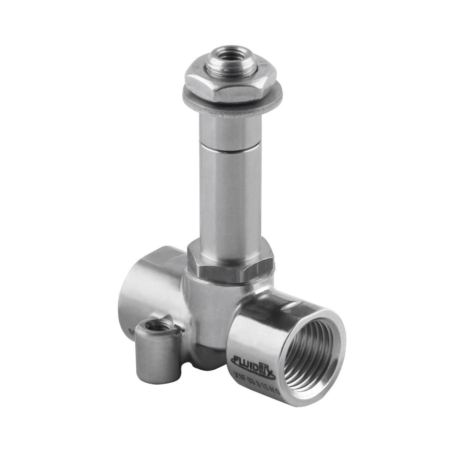 Electrovalvula Aignep accionamiento directo 3/2 N.C. 1/4" inoxidable FKM 3 mm. X1F03303V0 Electrovalvula Aignep accionamiento directo 3/2 N.C. 1/4" inoxidable FKM 3 mm. X1F03303V0
