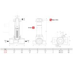 Electrovalvula Aignep accionamiento directo 3/2 N.O. 1/8" inoxidable NBR 2,5 mm. X1F02425N0